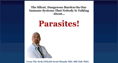 Desktop Screenshot of parasites911.com
